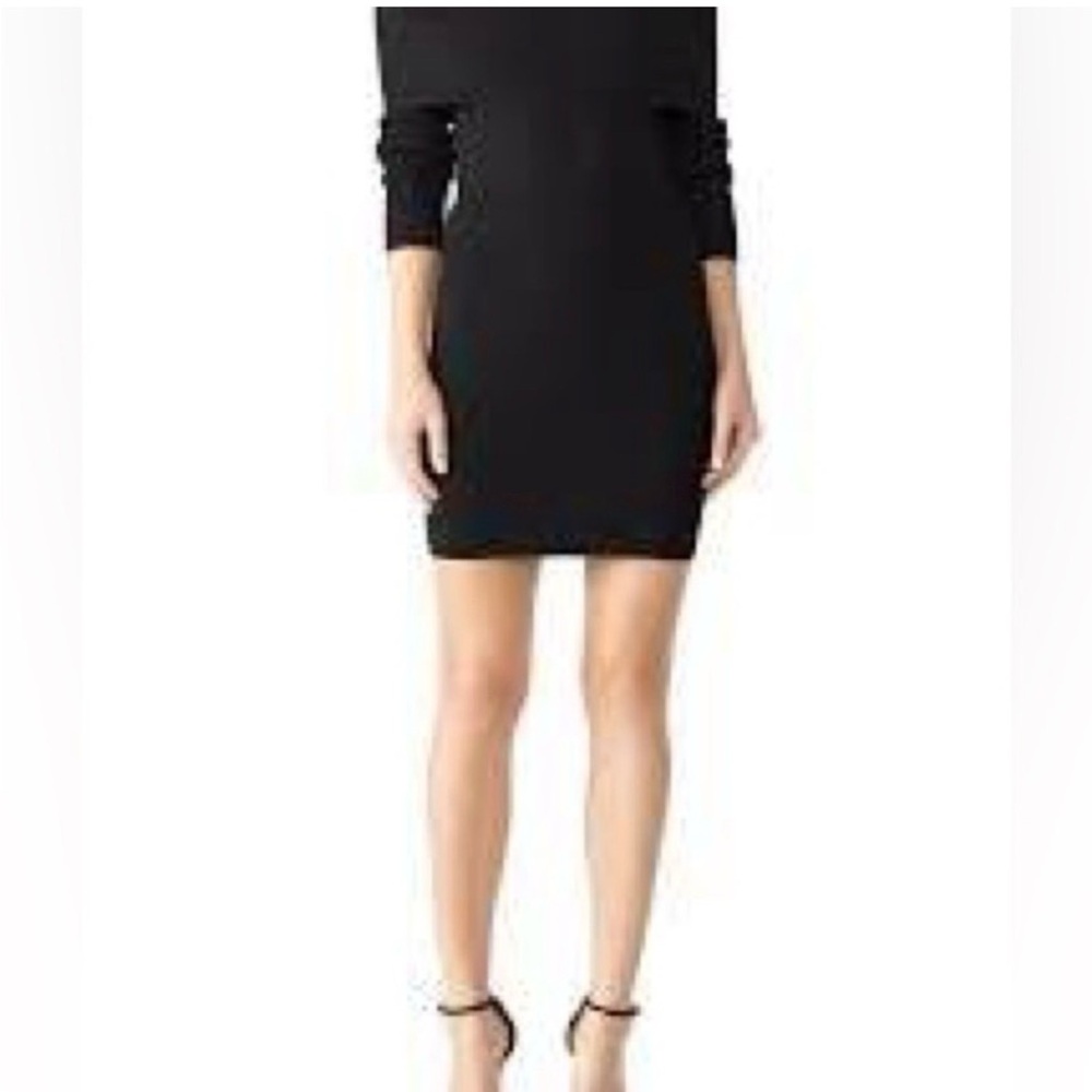Stylestalker Black Off the shoulder 3/4 Sleeve bodycon Dress size medium